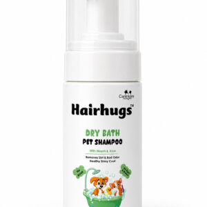 canin dry bath pet shampoo green
